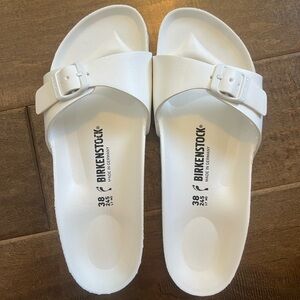 Birkenstock Madrid Essentials - Eva (White / Size 38 EU / 7 US)